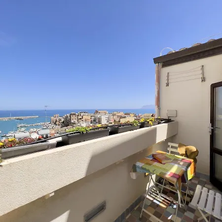 Sicilia Ovest - Sea View Terrace Sofia Apartment Castellammare del Golfo